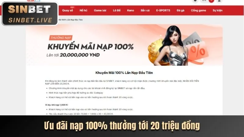 Khuyến mãi chào mừng người chơi mới Bay789